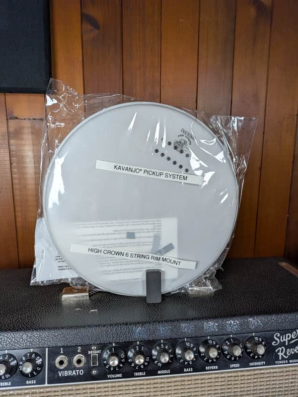 Kavanjo Banjo Pickup System - 11" High Crown 6 String Rim Mount (Old Stock) image 1