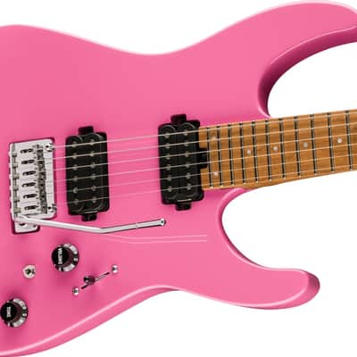Charvel Pro-Mod DK24 HH 2PT CM - Bubblegum Pink image 5