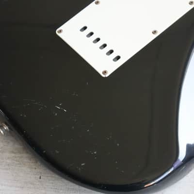 1985 Squier (by Fender Japan) SST-36 Vintage Stratocaster (Black) image 10