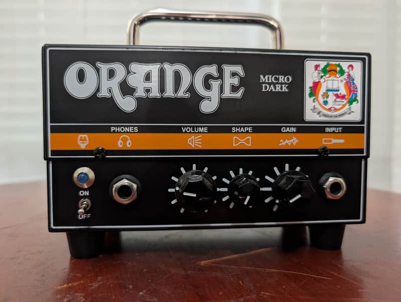 Orange Micro Dark 20-Watt Guitar Amp Head 2015 - Present - Black image 1
