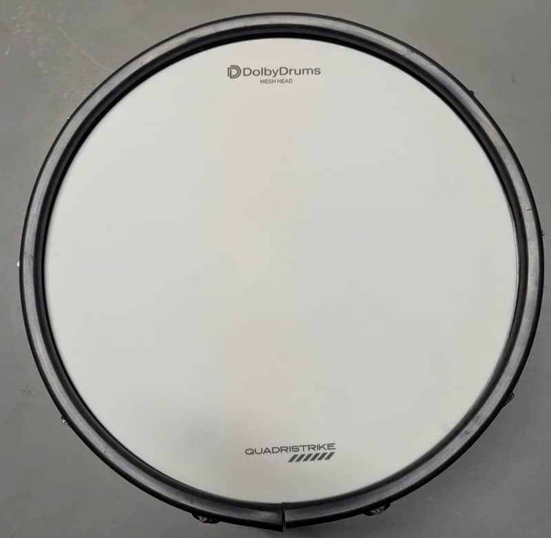 Dolby 14” Black Metal Electronic SNARE w 6 Triggers for Roland Alesis Drum