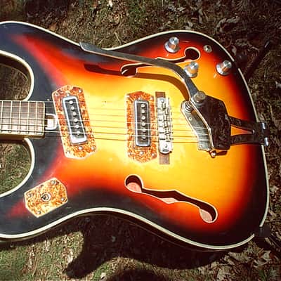 Bruno Royal Artist 1960s 3 Tone Sunburst image 3
