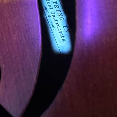 Unbranded Cello Anno 19 Fecit STRING IN image 3
