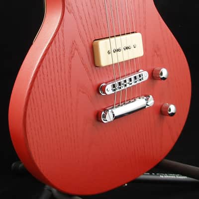 Crimson Guitars One Series PAF 2016 Crimson Red Single Cutaway P90s image 3