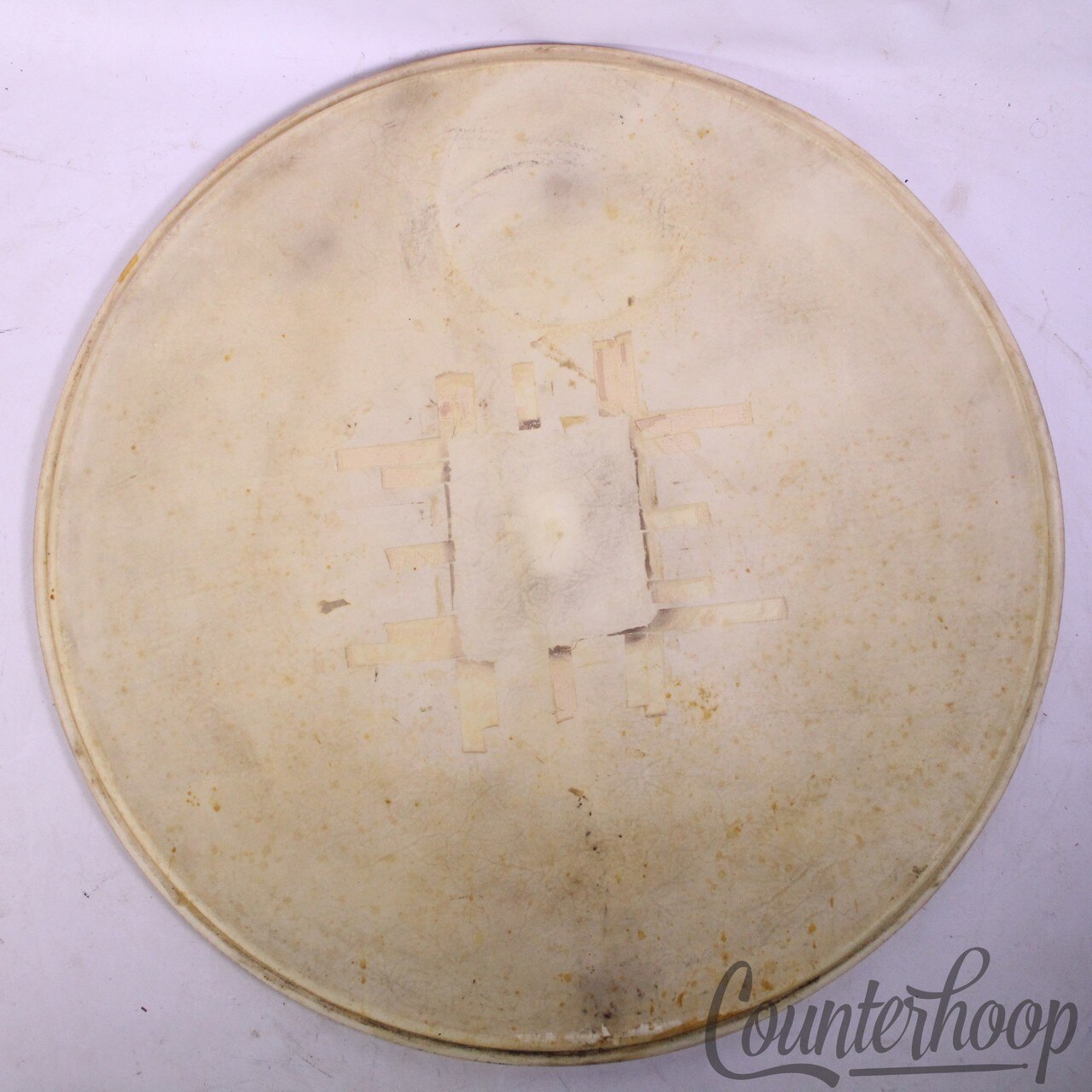 Ludwig&Ludwig Selected Quality 24"Bass Drum Calf Skin Head Batter/Resonant 30s* — main photograph