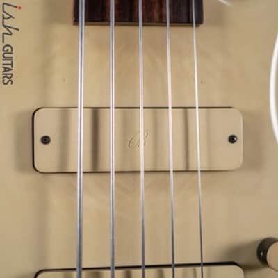 Benavente SCB (Single Cutaway Bass) - Hollow body Natural 5-String Fretless image 7