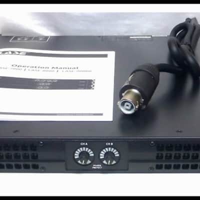 LASE-9000 Series Professional Power Amplifier 1U 2 x 4500 RMS Watts 8Ω Class D image 2