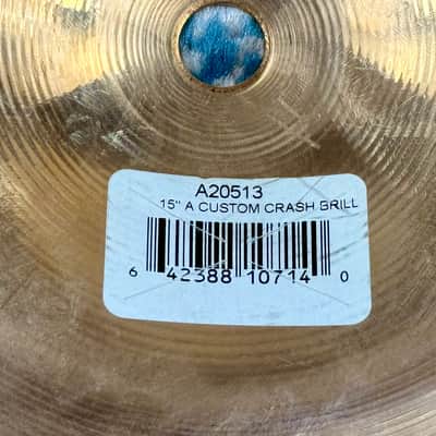 15" Zildjian A CUSTOM Crash 827g image 9
