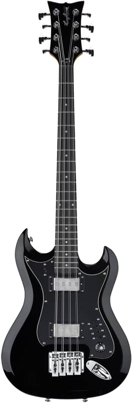 Hagstrom H8-II Bass Black Gloss w/Case image 1