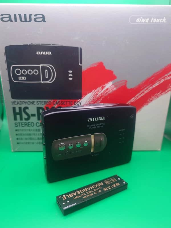 RARE Aiwa HS-PX820 MSP Professionally restored New In Box Walkman