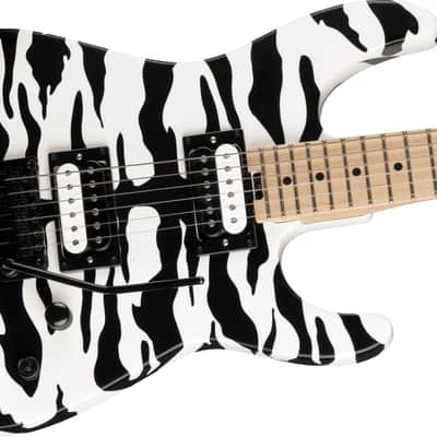 Charvel Satchel Signature Pro-Mod DK22 Electric Guitar. HH FR M, Maple Fingerboard, Satin White Bengal image 6