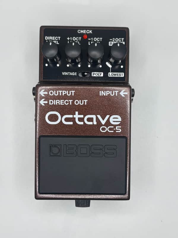 Boss OC-5 Octave 2020 - Present - Brown image 1