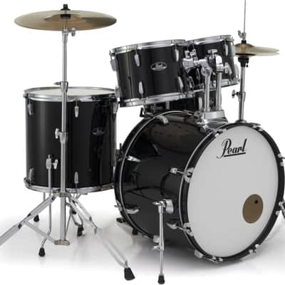 Pearl RS525SC/C Roadshow 5-piece Drum Set - Jet Black image 2