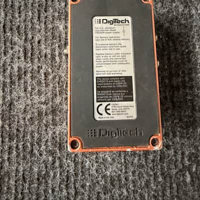 DigiTech Main Squeeze Compressor 2000s - Orange image 4