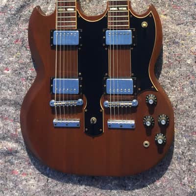 Gibson SG EDS-1275 6/12 Double Neck 1974 - Walnut image 1