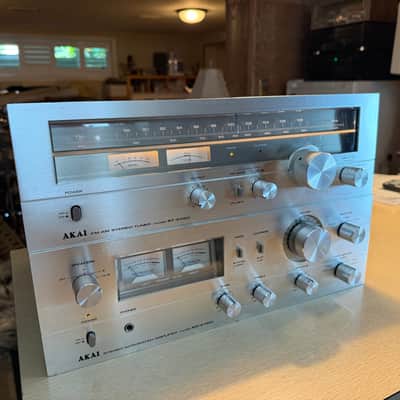 AKAI - AM-2450 Amplifier & AT-2450 Fully Serviced And Fully Operational Beauty🔥 image 4