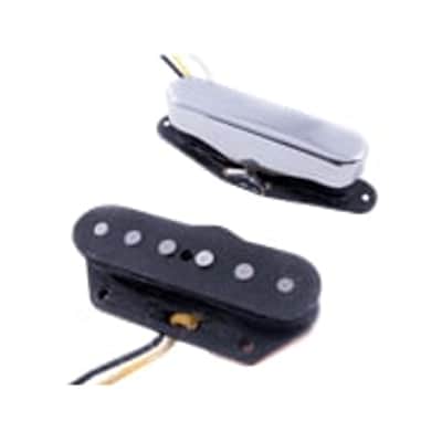Fender Twisted Tele Pickups Black/Chrome (2) imagen 1