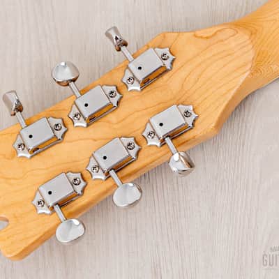 1990s Mosrite Ventures Model 3/4 Size Custom, White w/ Vibramute, Japan Kurokumo image 5