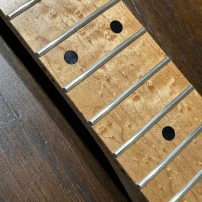 Roasted Birdseye Maple Tele Guitar Neck image 2