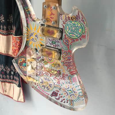 🪸B.C.Rich Hide🪸Museum Mockingbird X-Japan松本秀人 Clear custom