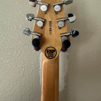 ESP Custom Shop Crying Star Left Handed 2013 Blue Sparkle image 5