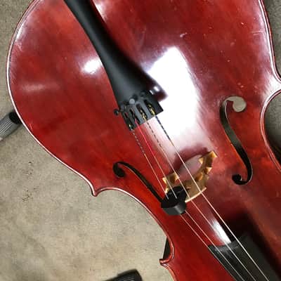San Diego Violins Cello STV 1015 Full Size Early 2000’s - European stain image 6