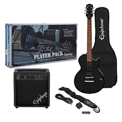 Epiphone Les Paul Player Guitar Pack Ebony image 1