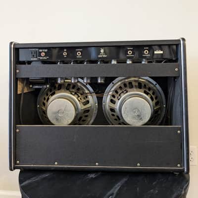 MINT Vintage 1975 Traynor YGL-3 Mark III Guitar Combo Tube Amplifier w/ Cover image 7