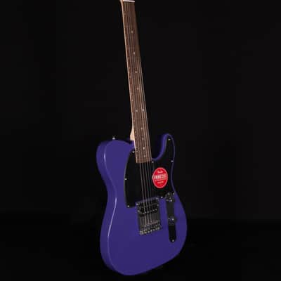 Squier Sonic Esquire H, Laurel FB, Ultraviolet image 8