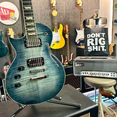ESP LTD EC 256FM CB ZURDO / LEFTY/ GAUCHER - COBALT BLUE image 5