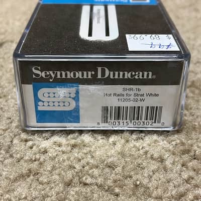 Seymour Duncan SHR-1b Hot Rails Strat White Bridge image 9
