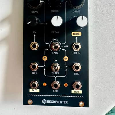 Erica Synths HEXINVERTER ELECTRONIQUE MUTANT HIHATS EURORACK DRUM MODULE image 2