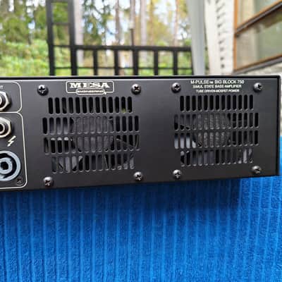 Mesa Boogie M-Pulse 600 Simul-State 600-Watt Rackmount Bass Amp Head 2001 - 2012 - Silver image 10