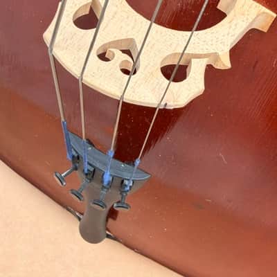 Artisan Strings Model 60 2007 S#5423 3/4 Cello Repairable Hairline Crack image 10
