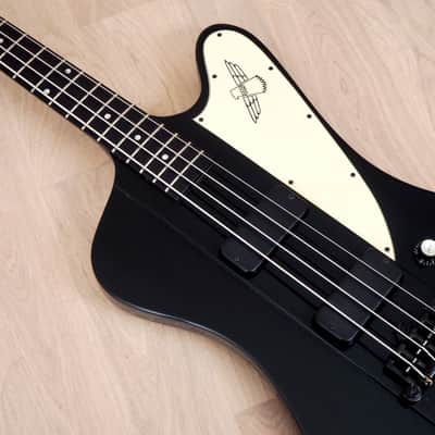 1995 Gibson Thunderbird IV Limited Edition Neck Through Electric Bass Ebony w/ Case image 8