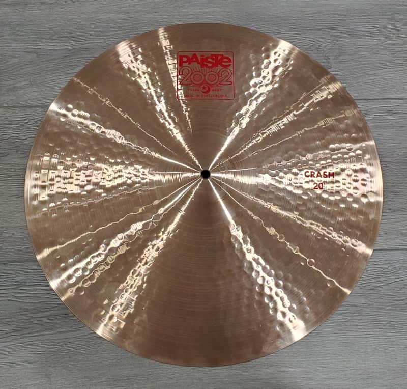Paiste 20" 2002 Crash Cymbal (As Close To Mint As It Gets!) image 1