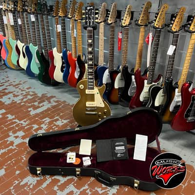 Gibson   Custom Shop Les Paul 1956 R6 P90 Gold Top image 10