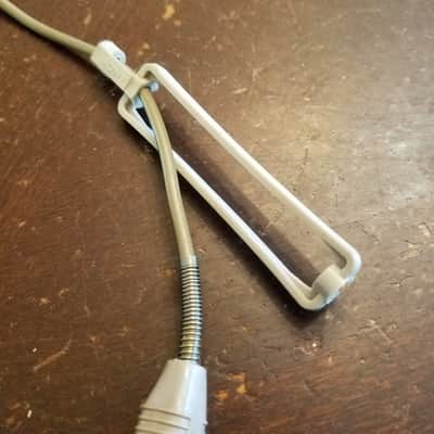 Sony 16' vintage mono headphone aux signal extension cable with lock Japan 1970s - grey image 3