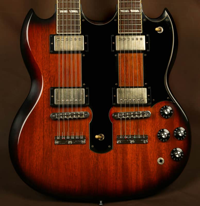 2011 Gibson Custom EDS-1275 Double Neck Vintage Sunburst image 1