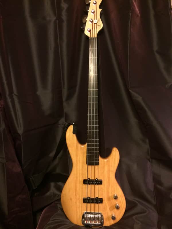 G&L Tribute Series JB-2 Bass Gloss Natural w/ Rosewood Fretboard image 1