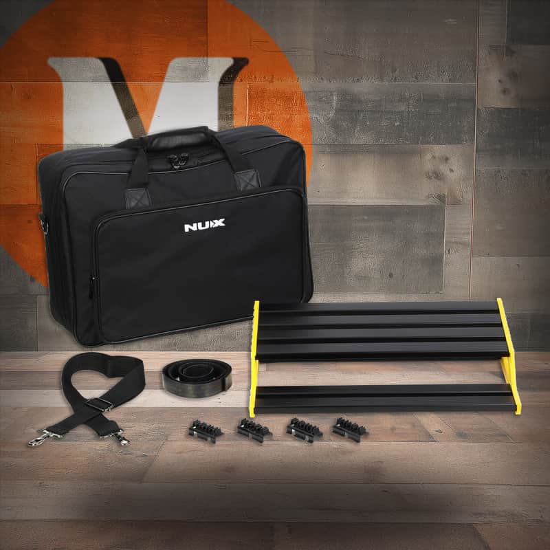 NUX Large Sized Pedal Board with Carry Bag (NUX NPBL) image 1