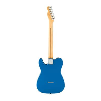 Fender Player II Modified 6-String Right-Handed Telecaster Electric Guitar with Alder Body, Maple Fingerboard, and 6 Block Brass Saddles (Electric Blue) image 2