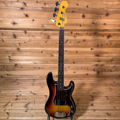 Fender James Jamerson 1962 Precision Electric Bass Guitar - 3-Tone Sunburst image 2