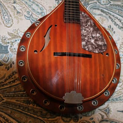 Marvel mandolin mahogany built in flamed wood resonator all in one must sell reduced price a lot image 3