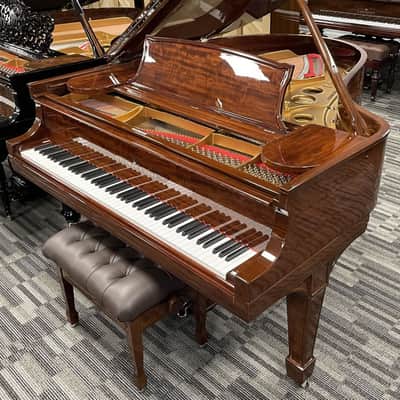 Steinway Model O 5'10" Grand Piano 1910 (Restored) - Polished Mahogany image 1