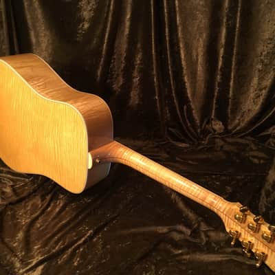 Guild D60 Maple Back "90s Westerly Wonder" Rare Bird  Acoustic Electric Top of the Line Model image 8