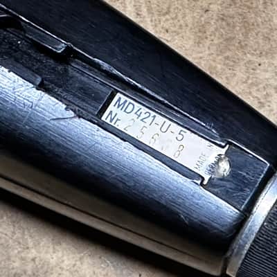 Sennheiser MD 421-U5 Cardioid Dynamic Microphone - Nice! image 4