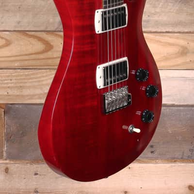 PRS SE DGT Standard Electric Guitar Vintage Cherry w/ Gigbag image 2