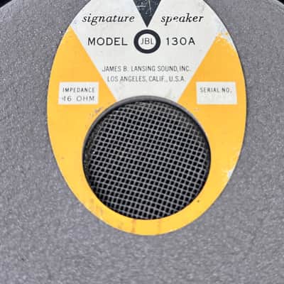 Vintage JBL Jim Lansing 130A 15" Speaker Woofer 16 Ohms image 7