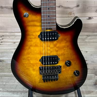 EVH Wolfgang WG Standard QM Electric Guitar Sunburst New image 1